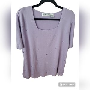 San Michelle Bay lavender top